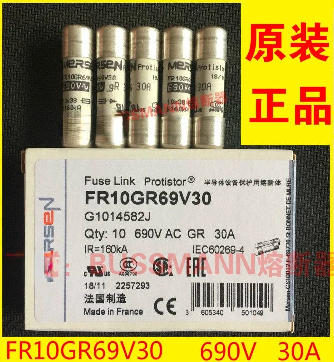 FR10GR69V10 Original Fuse FR10GR69V16 FR10GR69V30 FR10GR69V20 GR 690V10X38mm