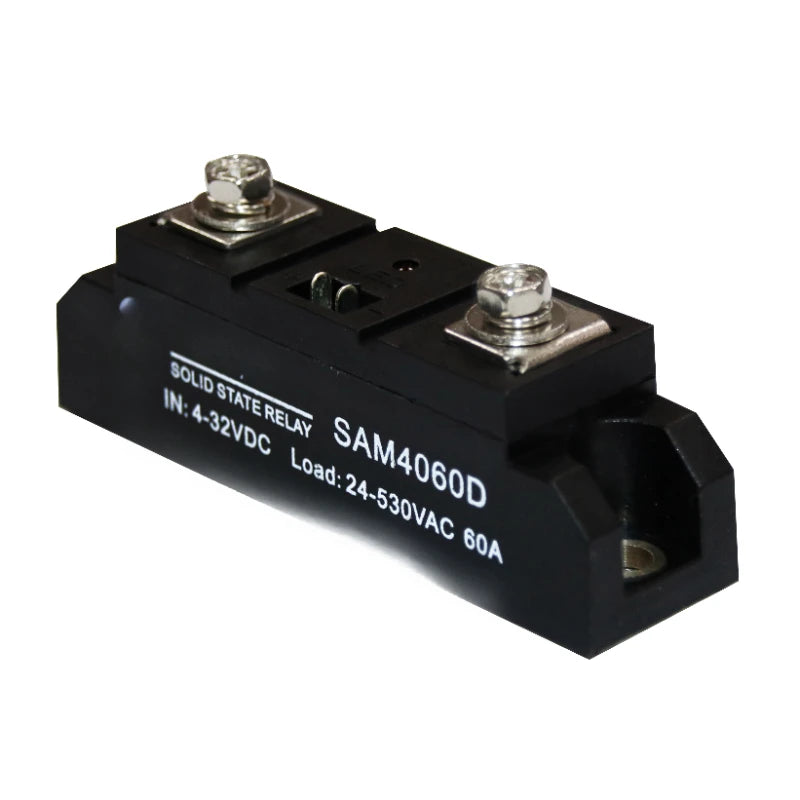 Single-phase Solid-state Relay 60A Model SAM4060D DC Controlled AC 220V Module 60A