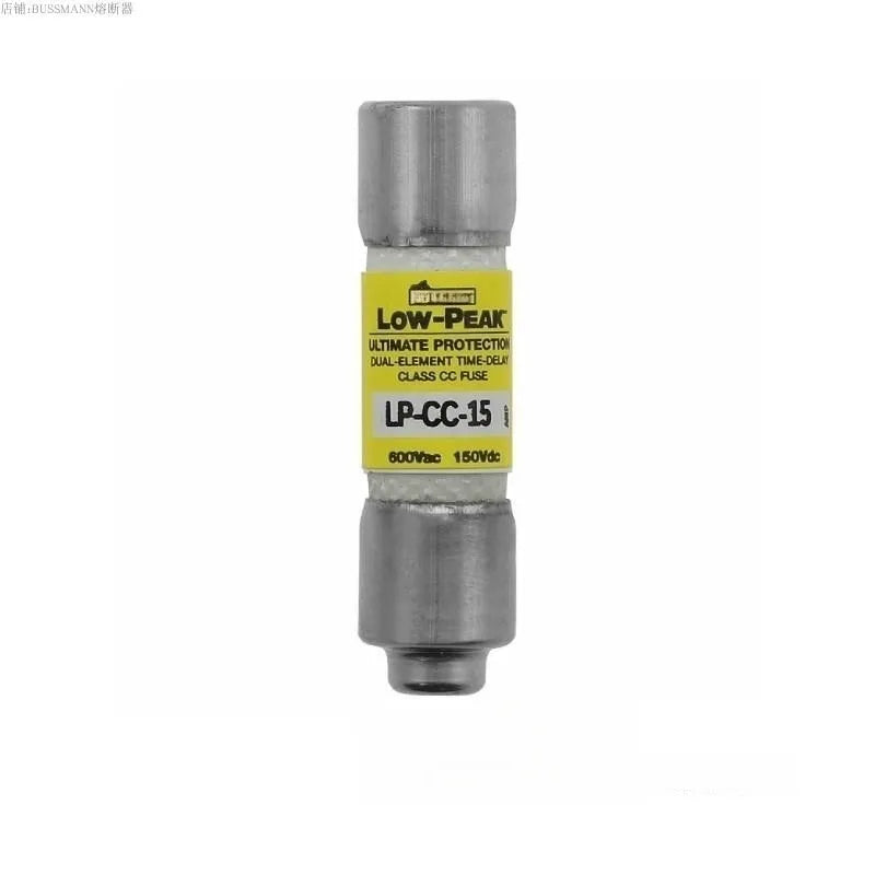 LP-CC-15  Delay Fuse 15A Genuine Original New LOW PEAK 10X38 Delay Fuse 15A Genuine Original New