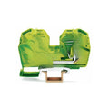 Authentic 35 Square 125A Ground Terminal 285-637 Spring Connection Yellow-green Mixed Color