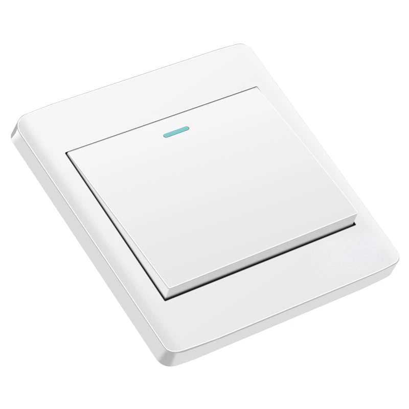 Wall Switch Type 86 Concealed Household Wall Switch Socket Panel 10A Air Conditioner Open 5 Five-hole Switch Panel