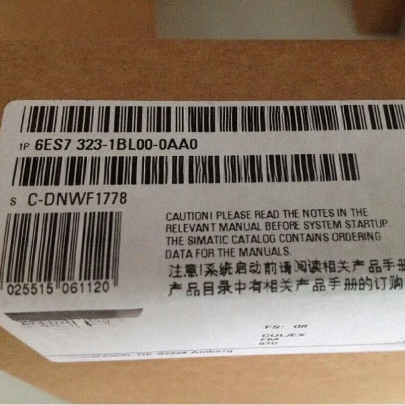 New Genuine Unopened 6ES723-1BL00-0AA0 6ES7323-1BL00-0AA0 Spot Sales PLC Controller