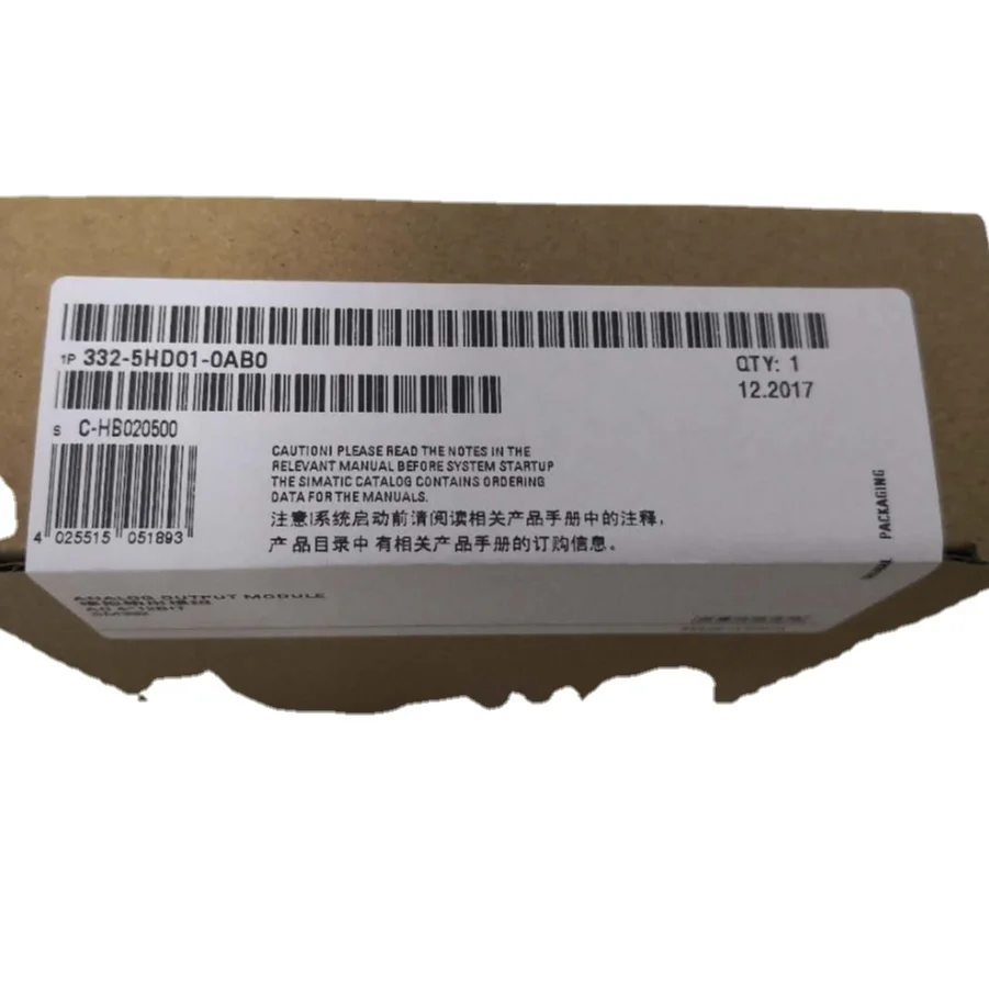 New genuine 6ES7332-5HD01-0AB0 6ES7332-5HD01-0AB0 Spot sale PLC Sensor 6ES7332-5HD01-OABO