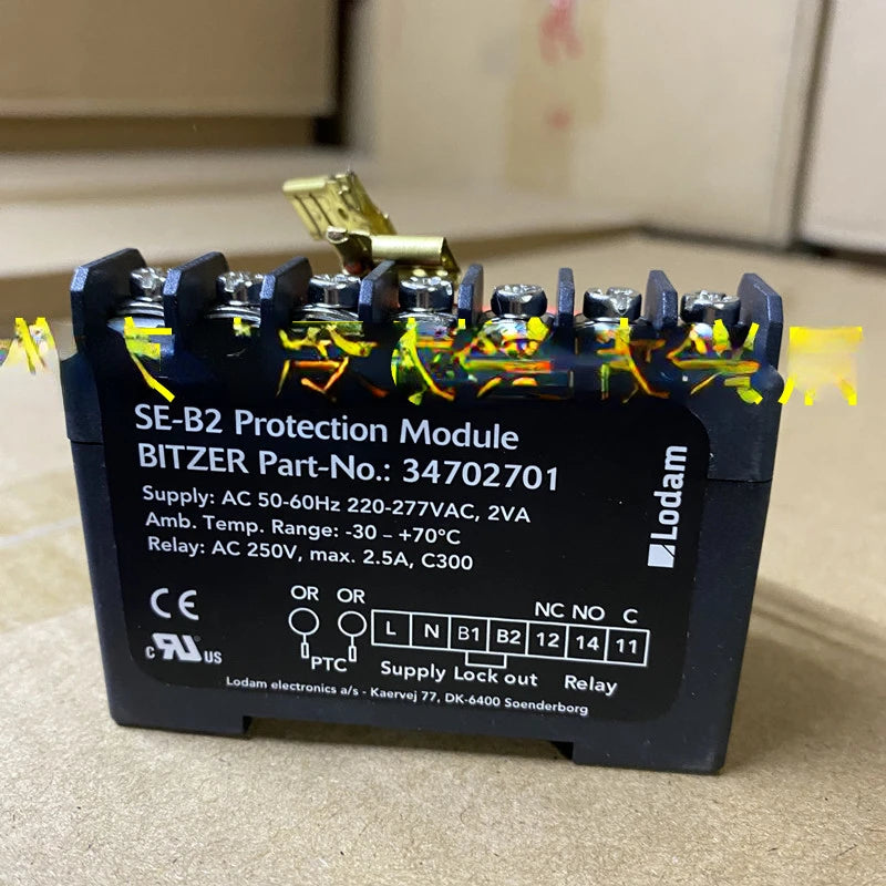 Original Authentic New SE-B2 34702701 for Bitzer Piston Compressor Motor Protection Module SE-B1 34701901
