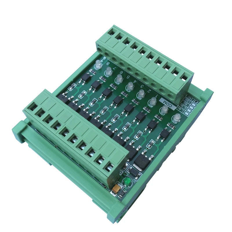 8-channel PLC DC Amplifier Board Plug and Pull Terminal Mos Tube Output Solenoid Valve Drive SV-5A1R8P-P