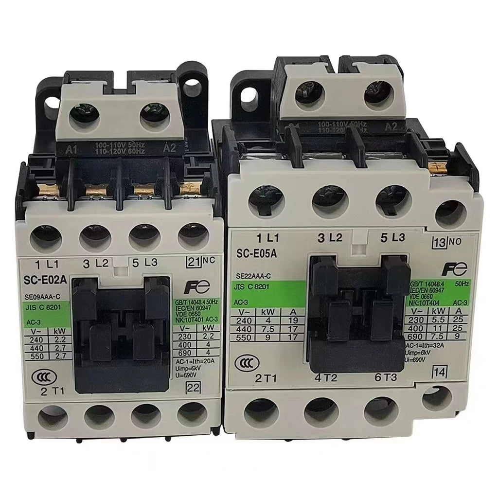 Original AC Contactor SC-E04 02 03 05 P E02A E2P E1P N1 N2S N3