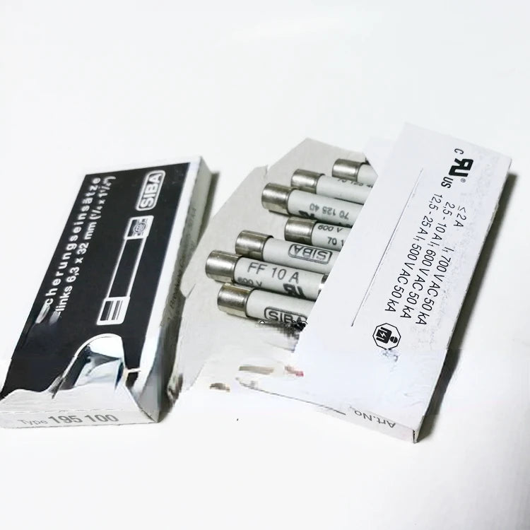 Fuse FF10A 600V 7012540 Ceramic Tube Fuse 6.3X32mm