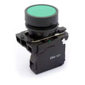 Flat-head Button XB5AA31C Self-reset Point Switch Normally Open Normally Closed 10A Green Red Blue Yellow Black and White