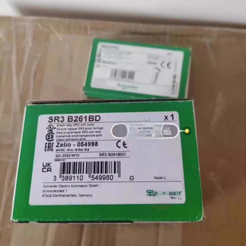 SR3B261BD Logic Controller DC24V with Real Clock Tape SR3B261DB Display Panel New Original SR3B261BD PLC Ac