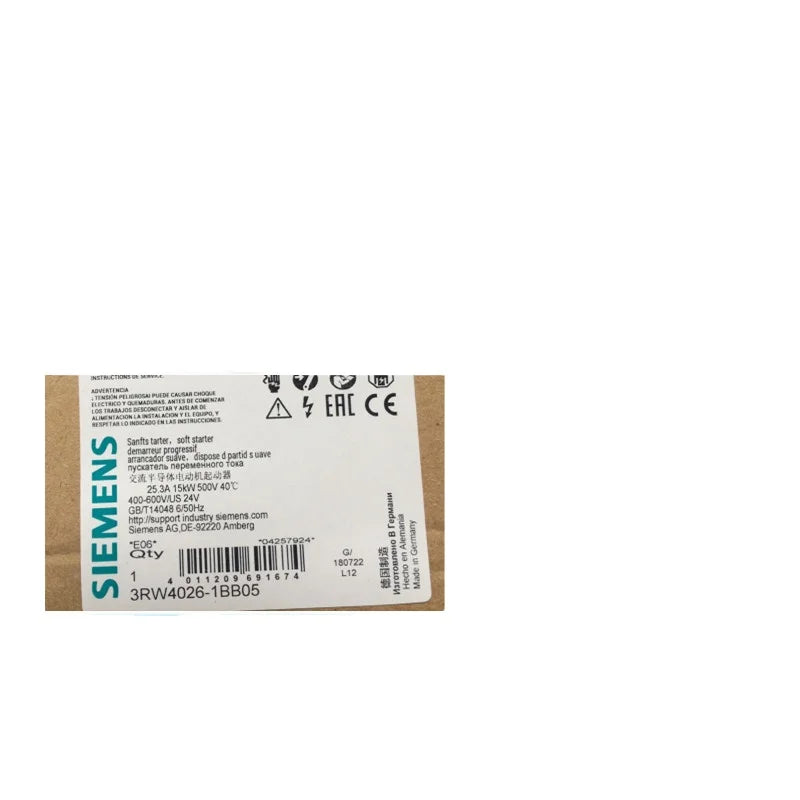 Soft start 3RW4026-1BB05