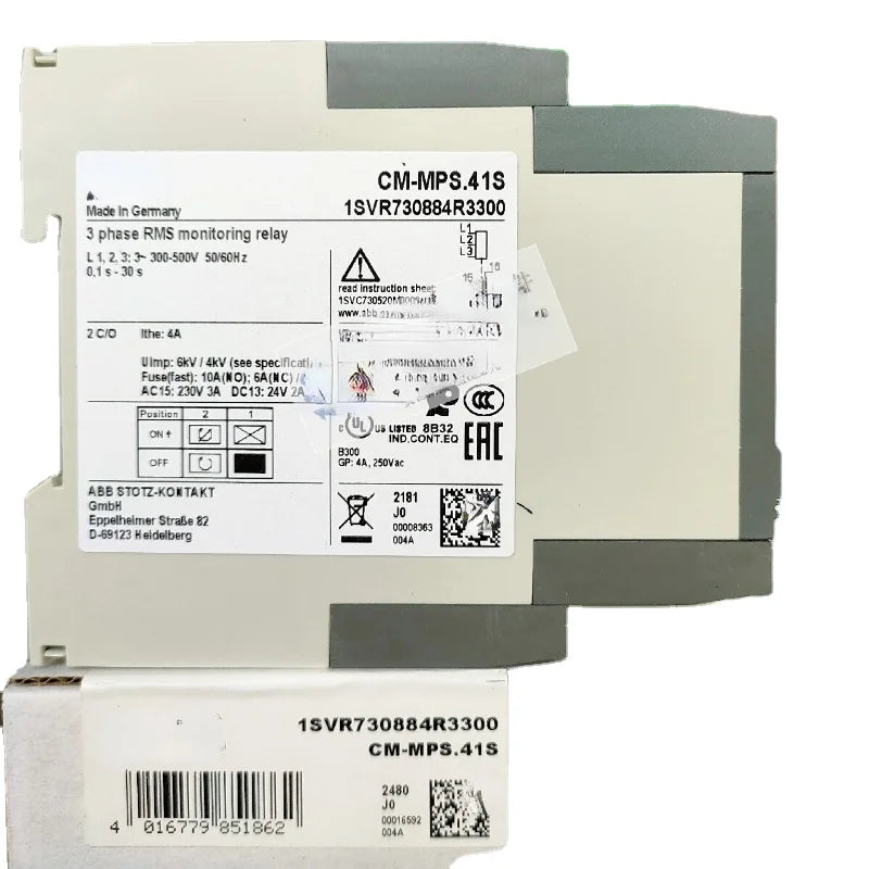 New Original Multi-function Monitoring Relay CM-MPS.41S Material No. 10102319 PLC 1SVR730884R3300