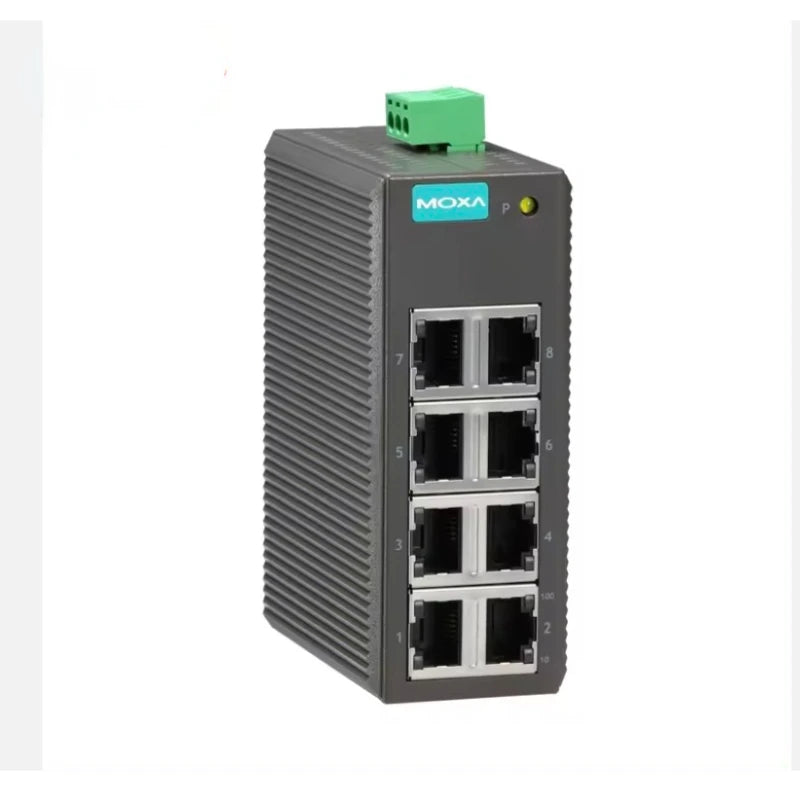 8-port Switch EDS-208 Entry-level Unmanaged Ethernet Switch with 8 10/100BaseT X Ports Industrial 10/100mb Network RS485 233