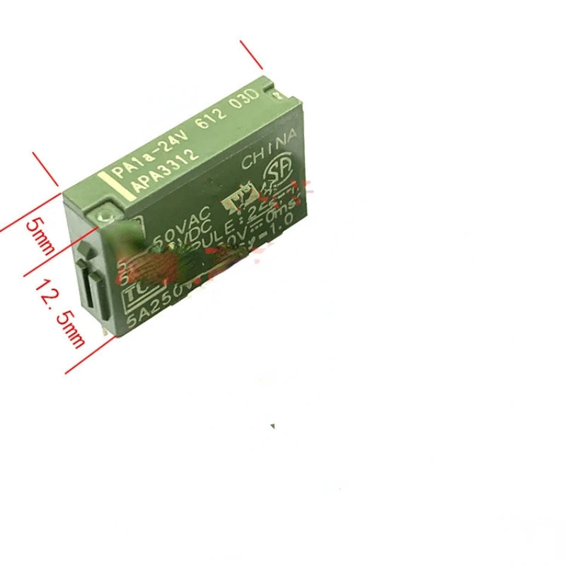 PA1a-24V Normally Open RT3S-24V Relay 5A4 Pin APA3312 Electromagnetic PA1a-5V 12V