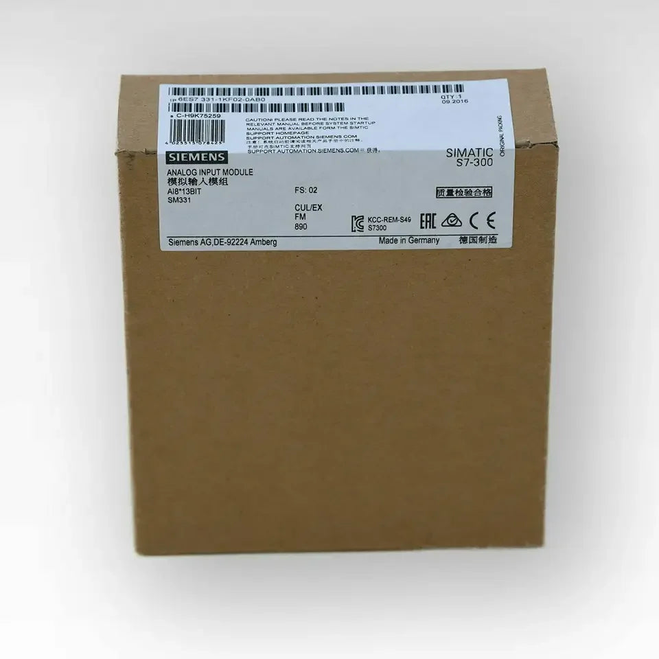 6ES7331-1KF02-0AB0 Original PLC Simatic S7 Input Module Plc 6ES7 331-1KF02-0AB0