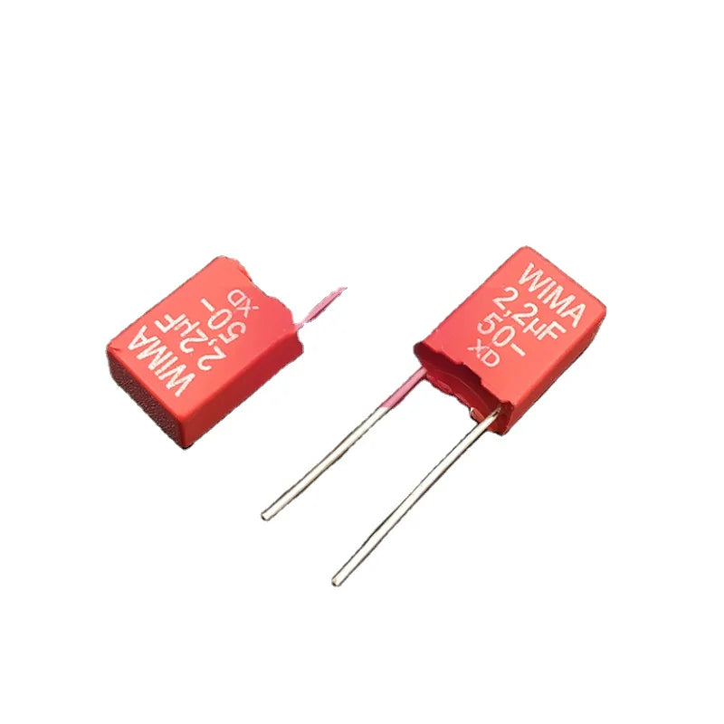 Capacitor MKS2 50V 2.2UF 50V 225 2U2 Foot Pitch 5mm Size 5X7.2X9 Chips