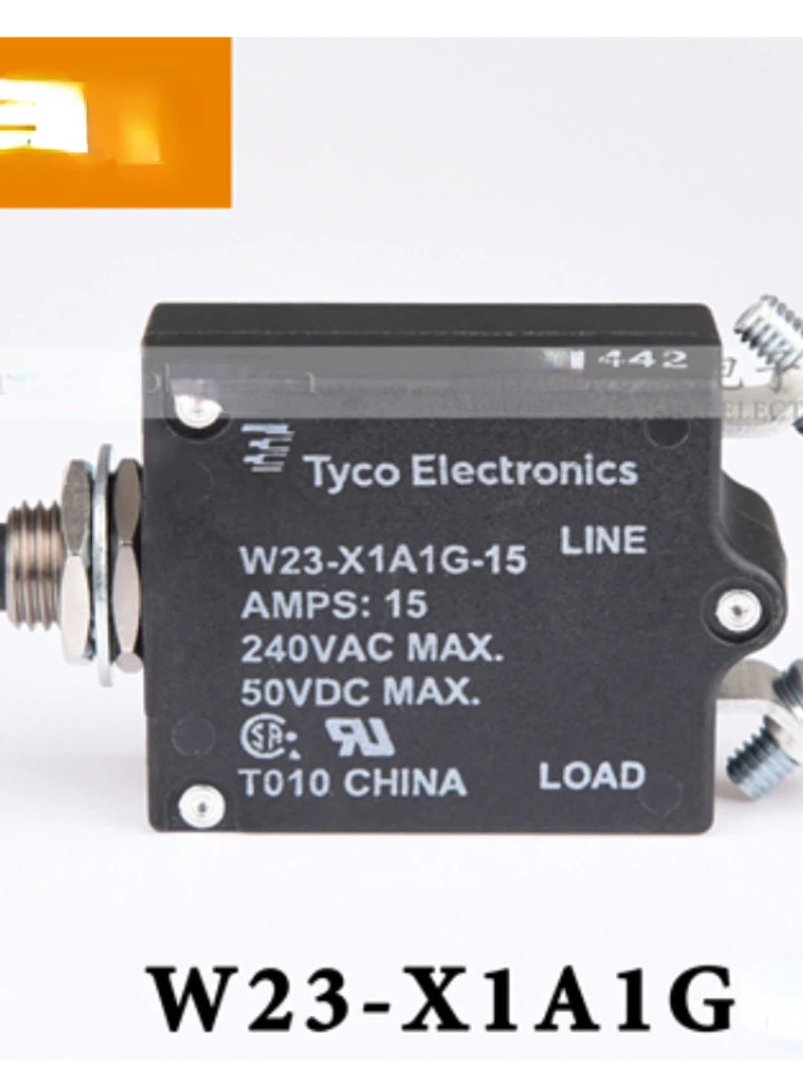 W23-X1A1G-15 15A 240V Equipment Thermal Switch Relay W23-X1A1G-20 Original New