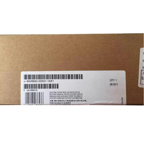 6AV6642-0DA01-1AX1 New Original 1Year Warranty Professional Institutions Can Be Provided for Testing