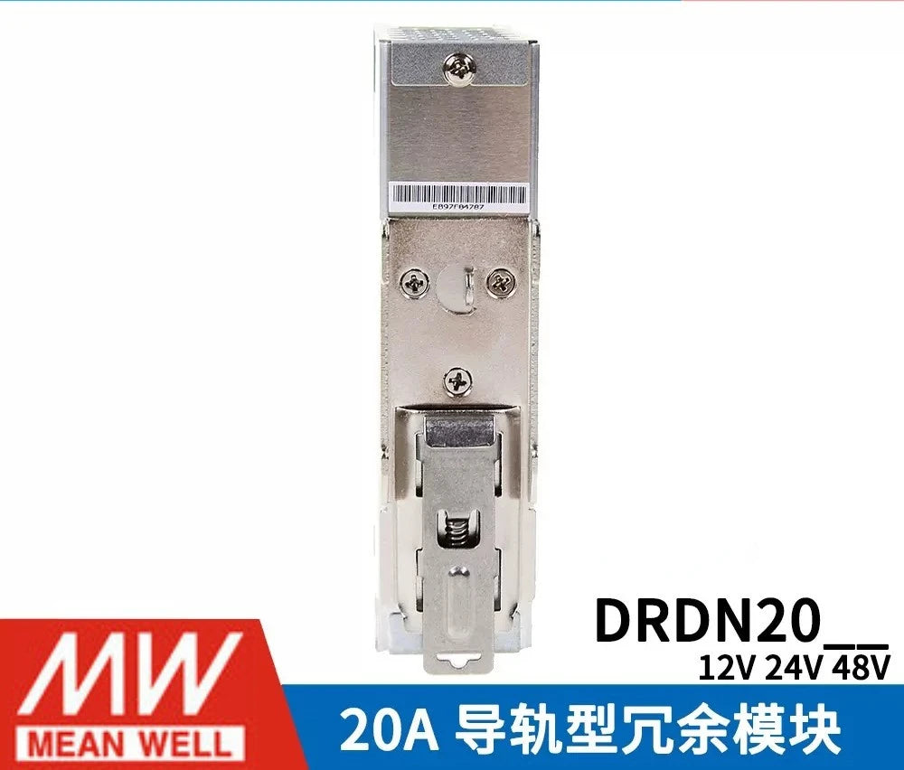 DR-RDN20=DRDN20-24 New Original Switching Power Supply DRDN20-12/24/48V 20A DIN Rail Mounted Power Redundant Control Module PLC