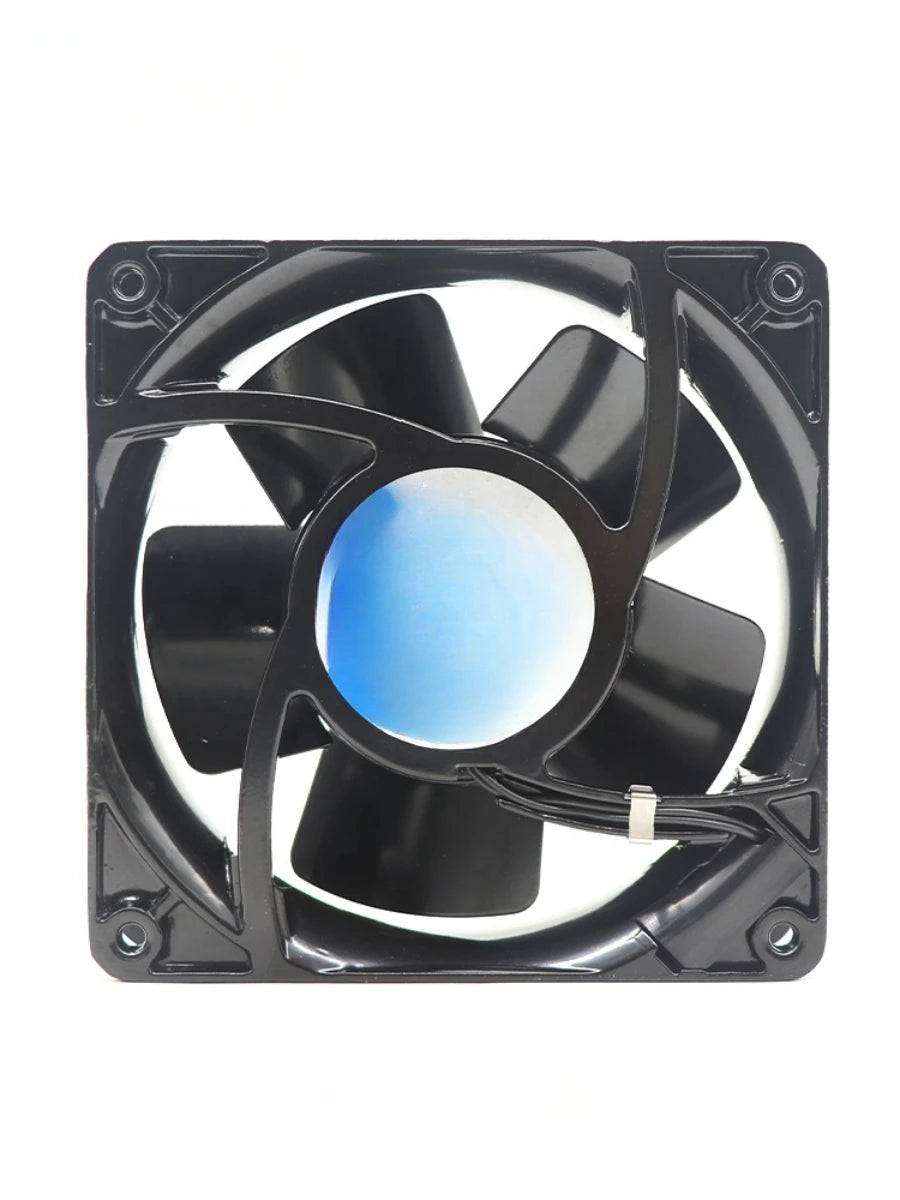 High Temperature Cabinet Axial Panel Heater Cooling Fan Refrigerator 4650N 12CM 220V AC 12038 19W 2950RPM