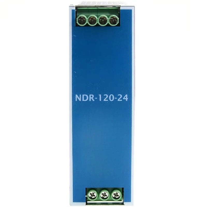 NDR-120-24 Switching Power Supply 24V DC 5A Switching Power Supply 120W Guide Rail Thin Metal Shell