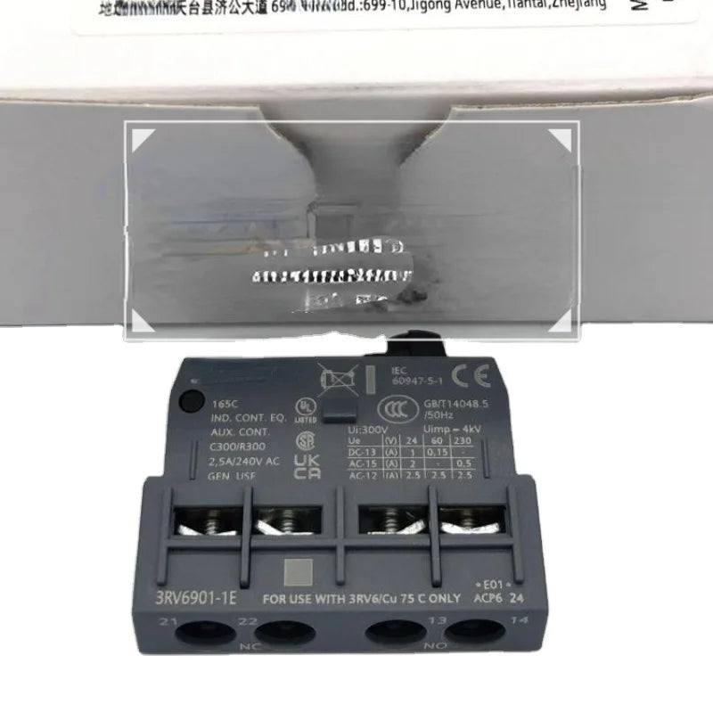 3RV2901-1E Switch Contactor Module 3RV2901-1D/1A/1B/1C/1F/1G/1J/2A/2B/2C/2E/2F Auxiliary Switch