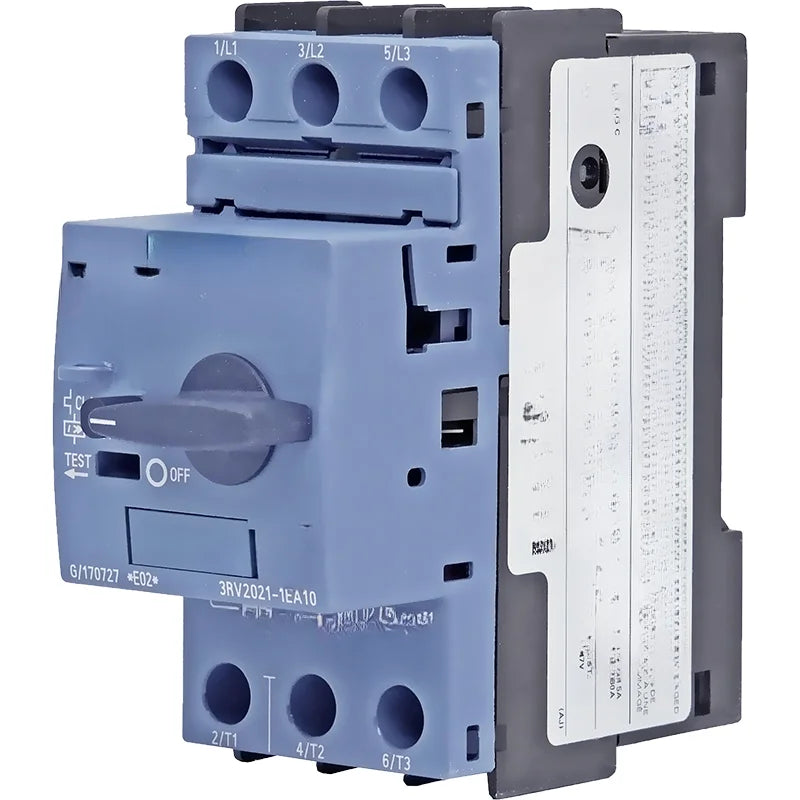 Three-phase Motor Low Voltage Circuit Breaker 3RV2021 Motor Protection Switch Knob Trip 3RV1021 3RV2021-4BA10 14-20A