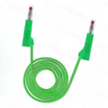 4mm Transparent Telescopic Sheath Banana Plug with Wire Instrument Meter High Voltage Test Line Teaching Experiment Connection