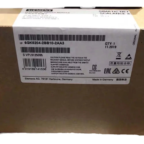 6GK5204-2BB10-2AA3 New original X204-2 switch 6GK52042BB102AA3 Spot PLC Today 6GK5204-2BB10-2AA3