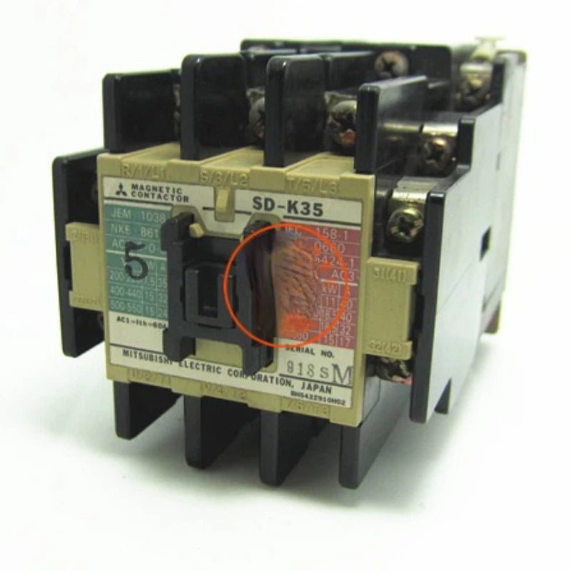 Original Genuine DC Contactor SD-K35 DC110-125V Stock Supply