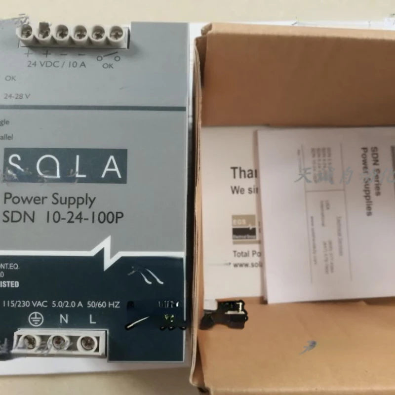 SDN 10-24-100P Original HEVI-DUTY Power Supply SDN10-24-100P DC24V 10A Spot SDN-10-24-100P SDN Series 24VDC