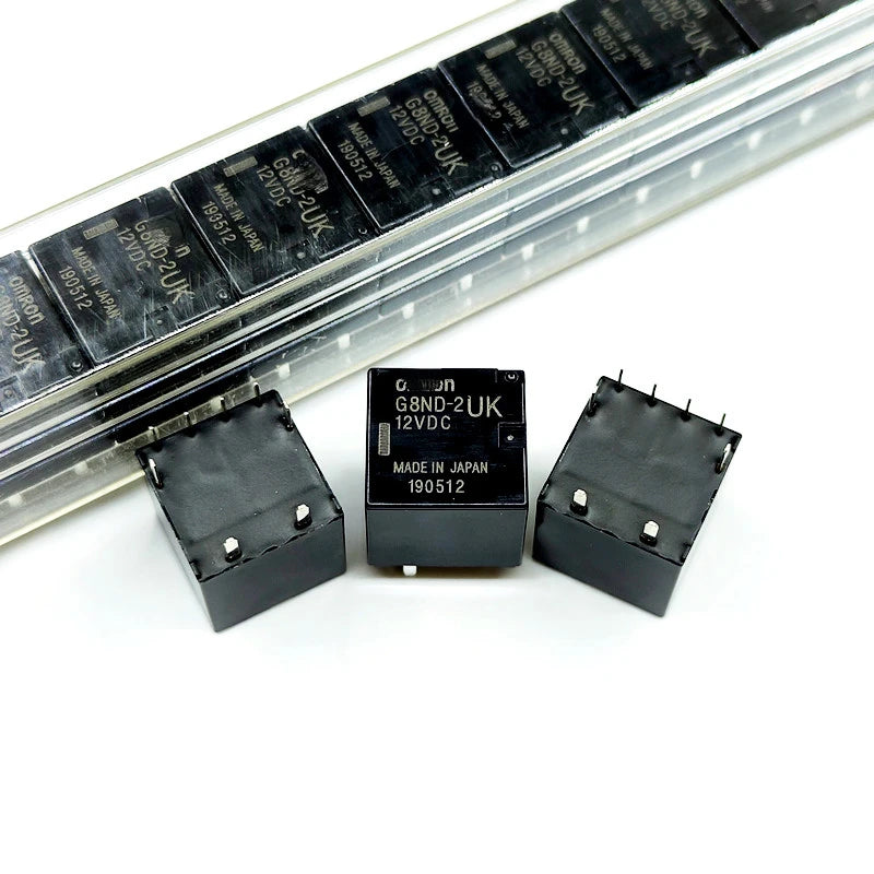 G8ND-2UK-12VDC Automotive Handbrake Vulnerable 8-pin Relay Spot Straight Black G8ND-2UK