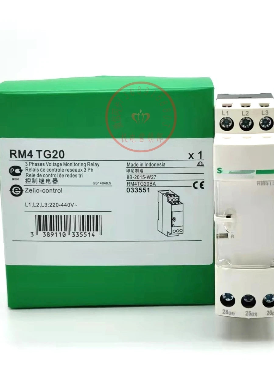 1pcs Original Relay RM4TG20 Phase Sequence Relay RM4-TG20 Overvoltage and Undervoltage Protector RM4TR32