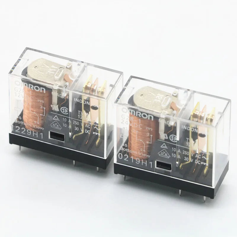 10pcs Relay Original New G2R-1-24VDC G2R-2-24VDC G2R-1-E-24VDC 12V 24V Relay G2R-1-12VDC 5PIN G2R-1A-E-12VDC G2R-1A-E-24VDC