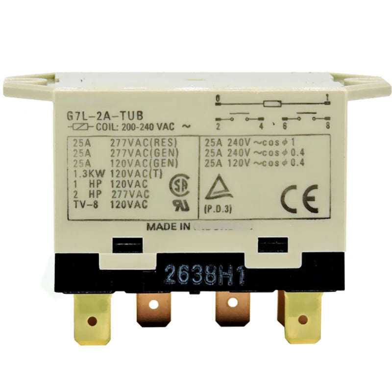 G7L-2A-TUB Original Authentic G7L-1A-TUBJ Power Relay AC220V DC24V G7L-2A-TUB G7L-2A-TUBJ Air Condition Relay