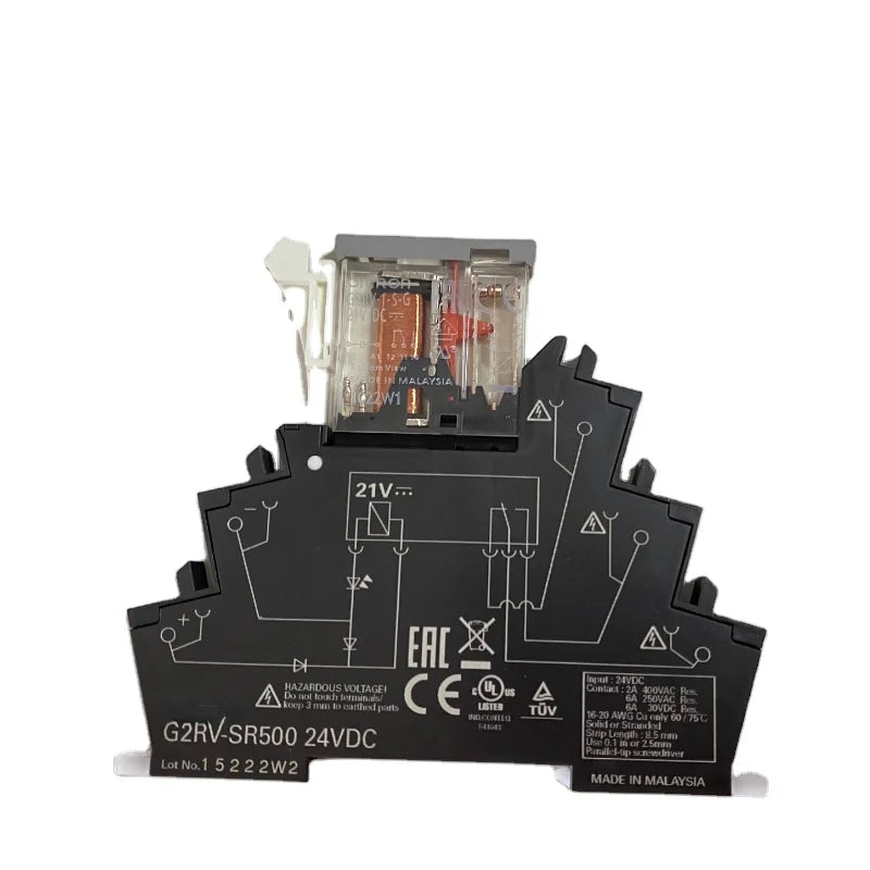 G2RV-SR500 DC24V Ultra-thin Relay G2RV-1-S-G 21VDC Complete Set with Base Switch