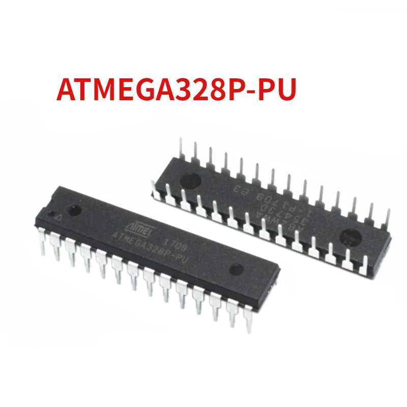 10pcs ATMEGA328P-AU QFP-32  ATMEGA328P-PU DIP New Original Imported Microcontroller Chip Can Be Written As A Substitute Program