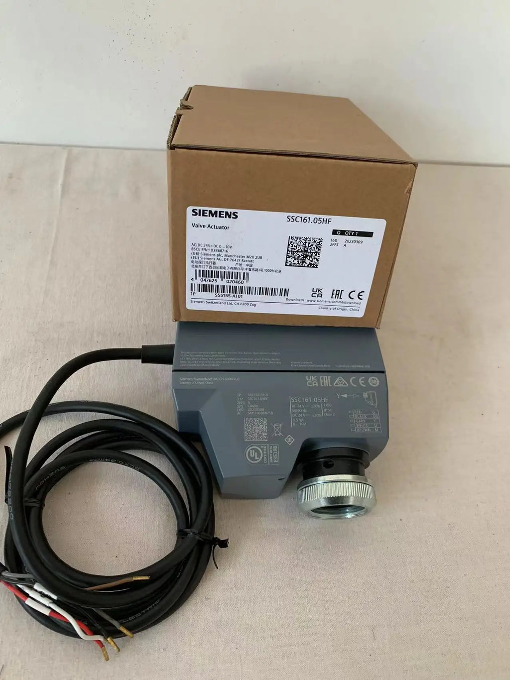 SSB161.05HF Replace SSB61 Operating Voltage AC/DC24 V Positioning Signal DC0-10V Positioning Force 200N SSC61 SSC161.05HF
