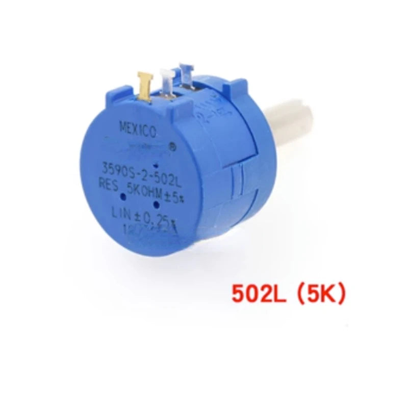 10pcs 3590S-2-103L 502L 104L Precision Multi Turn Winding Potentiometer 3590S-2-103L502L104L1K5K10K100K