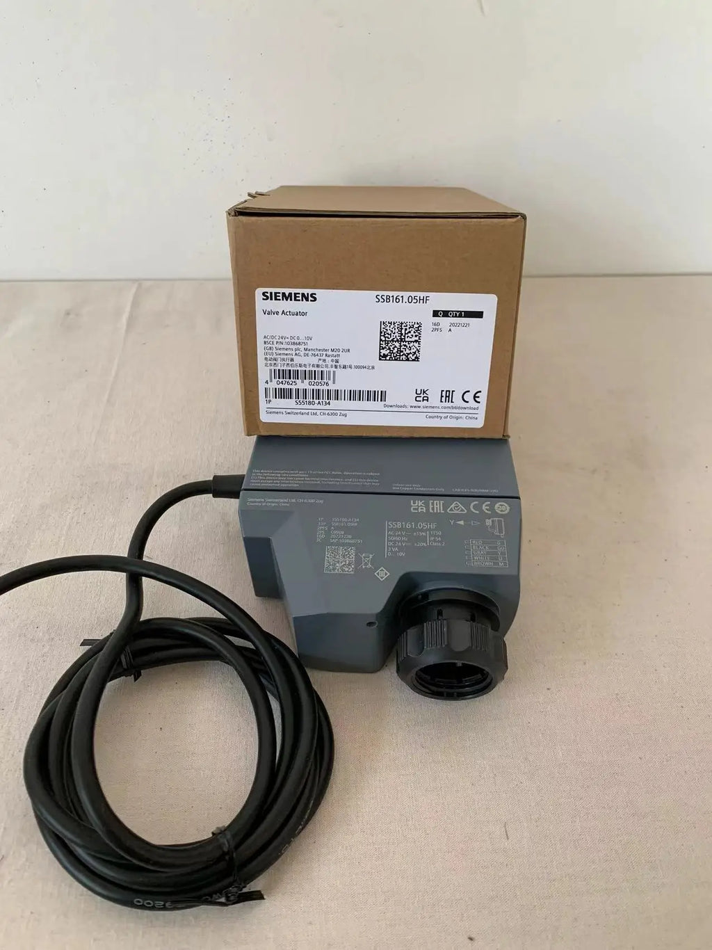 SSB161.05HF Replace SSB61 Operating Voltage AC/DC24 V Positioning Signal DC0-10V Positioning Force 200N SSC61 SSC161.05HF
