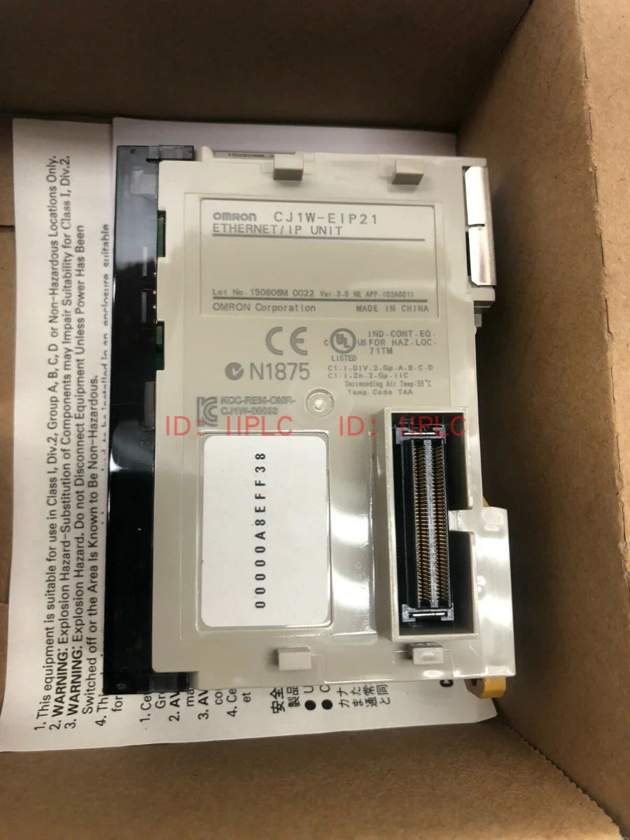 CJ1W-ETN21 CJ1W-CLK21-V1 Original PLC Controller Switch Relay New Original CJIW-ETN21 CJIW