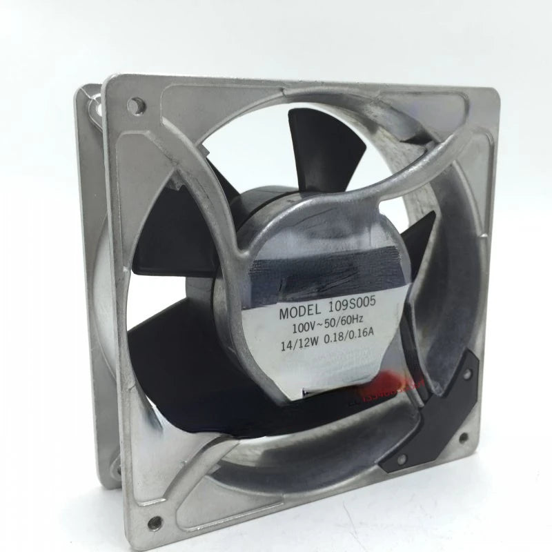 New Original 120 Fan 109S005UL 100V 14/12w Aluminum Frame AC Fan 109S005