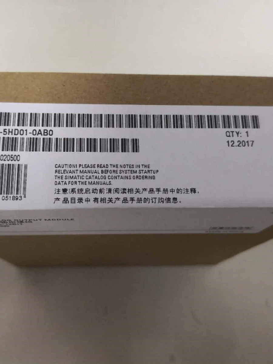New Genuine OABO Unopened 6ES7332-5HD01-0AB0 6ES7332-5HD01-0AB0 Spot Sale Original New PLC 6ES7332-5HD01-OABO plc