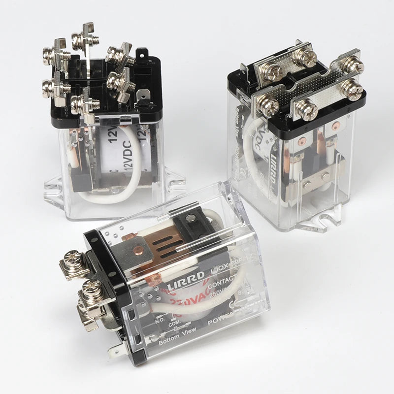 Electromagnetic Relay LJQX-63F/2Z Two Open Two Close High Current 60A 12V 24V 220V