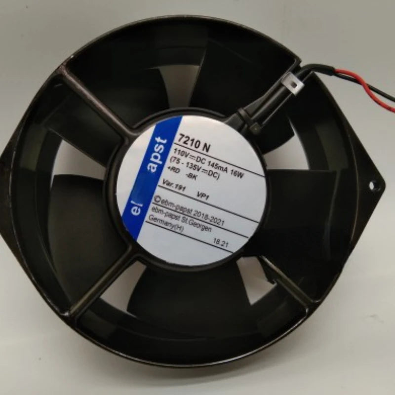 Original Fan 7210N 110V Machine Tool General Cooling Fan 110vdc DC CNC
