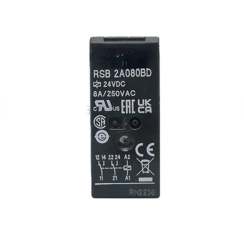 2-10pcs RSB 2A080BD Genuine Interface Relay RSB2A080BD Interface Type Intermediate Relay 2CO.24VDC