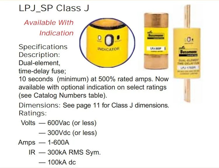 Original New FUSE LPJ-20SP Delay Fuse 21X57MM 20A600V LOW LPJ-40SP LPJ-60SP LPJ-15SP LPJ-8SP LPJ-50SP LPJ-45SP