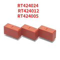 5pcs STOCK 100% Original NEW RT424024 24VDC RT424012 12VDC RT424005 RT424012 RT424024 RT424012F Org Imported Relay
