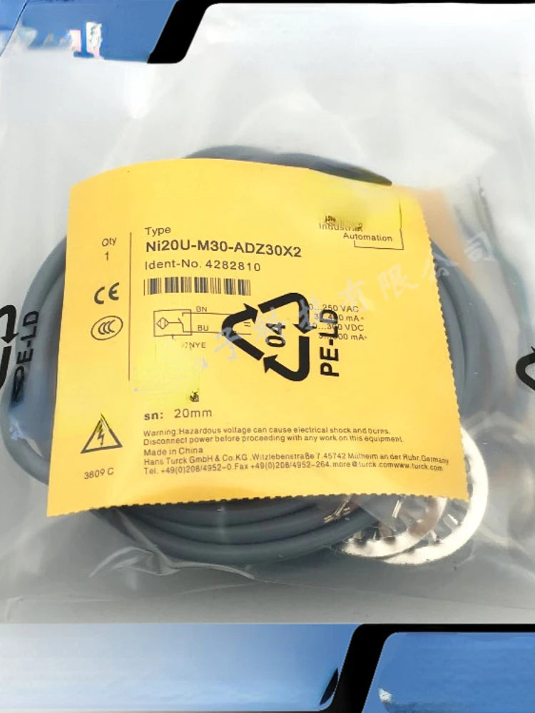4282810 Proximity Switch Ni20U-M30-ADZ30X2 AC-DC Universal Normally Open Inductive Sensor