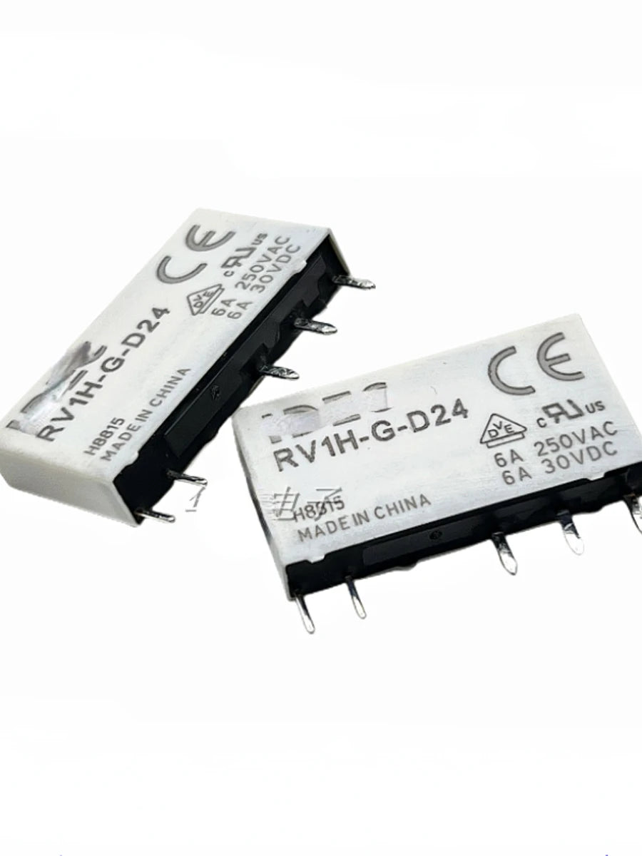 2-10pcs RV1H-G-D24 New Original 24VDC 6A 24V 5-pin One-on-one-off Relay