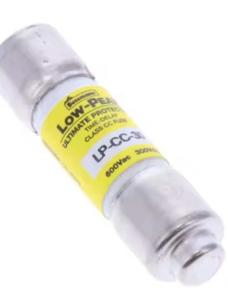 10pcs LP-CC-30 LOW PEAK Class CC Time-delay Fuse 30A600V Car  Cartridge Auto Fuse Fusible LP-CC30 LPCC-30